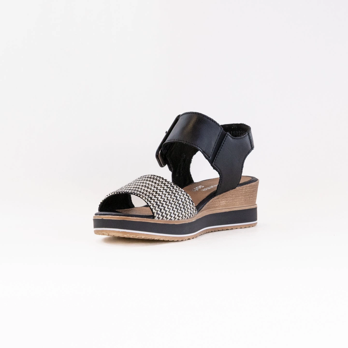 Breathable Sandals All-Purpose Comfort Remonte Jerilyn D6453 (Women's) - Schwarz/Crema/Lugano