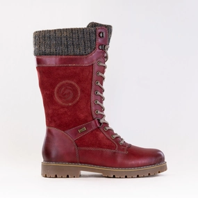 Insulated Mountain Hike Stability Base Remonte Sarolta D9380 (Women's) - Red