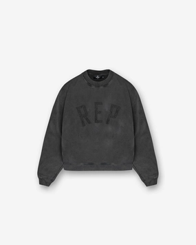 Rep Applique Sweater - Vintage Black LowMaintenance Care