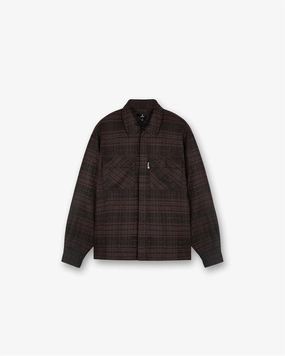 Wardrobe Must-Have Rep Flannel Shirt - Coffee