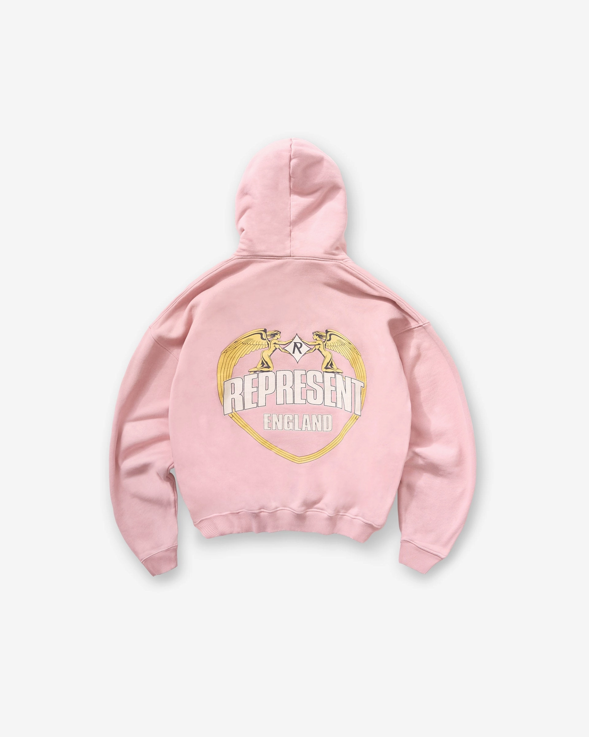 Represent Angel Border Hoodie - Quartz City Motion