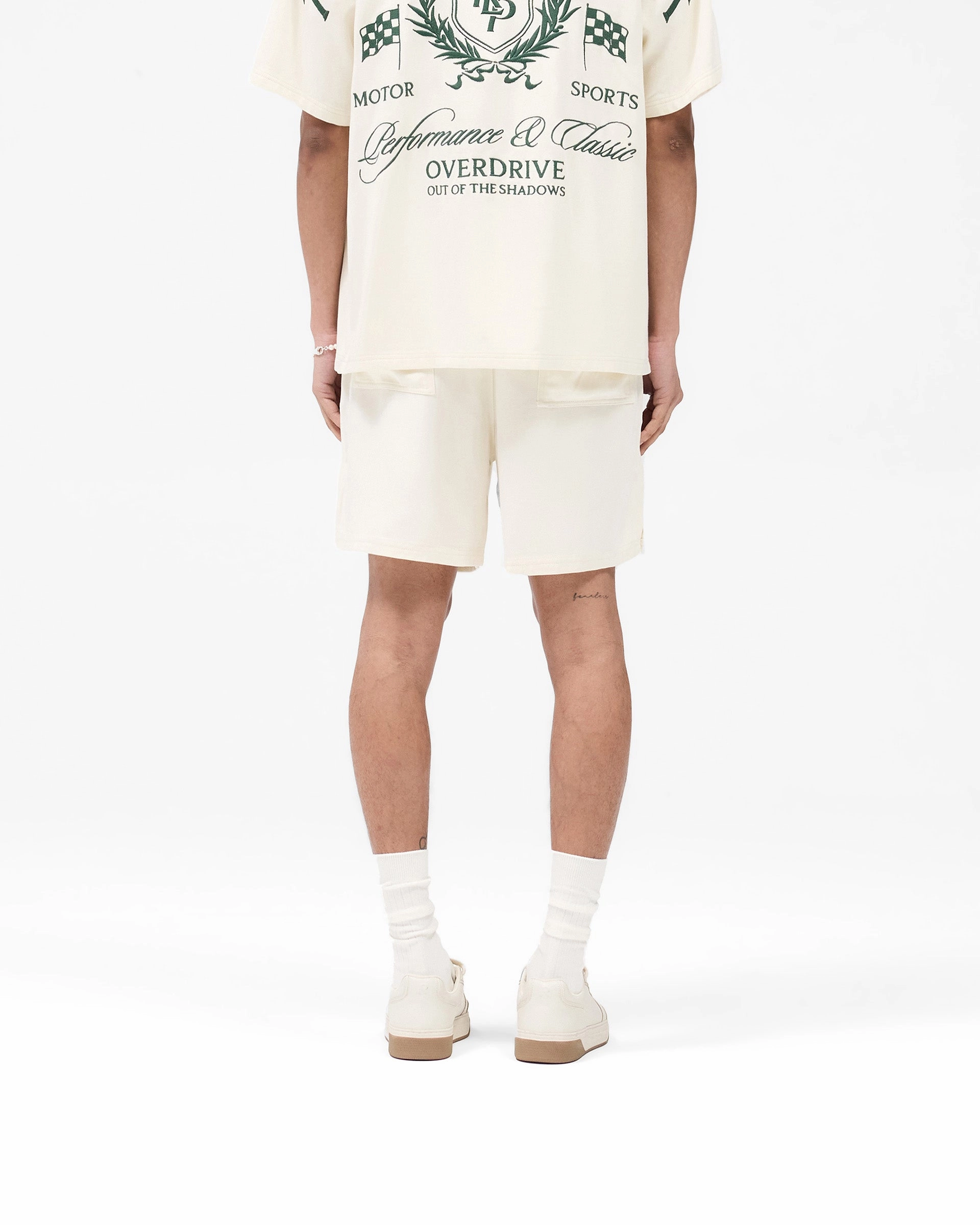 Represent Crest Short - Antique White Breathable Comfort Fit