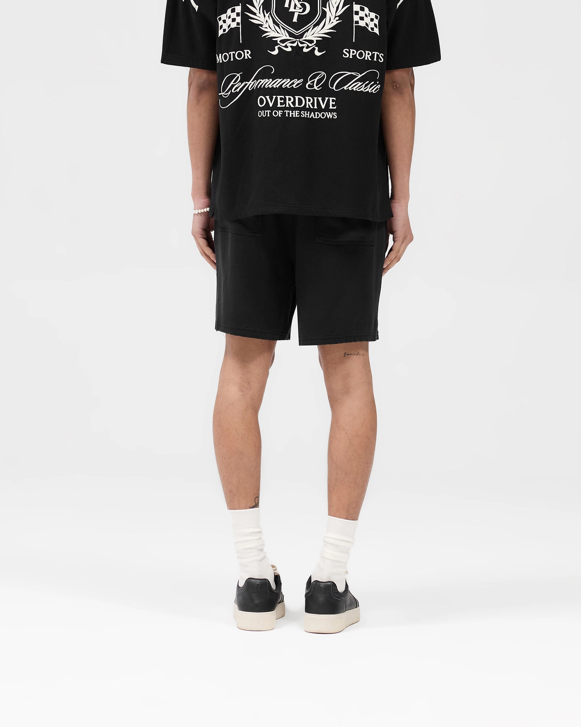 Represent Crest Short - Jet Black Layered Look