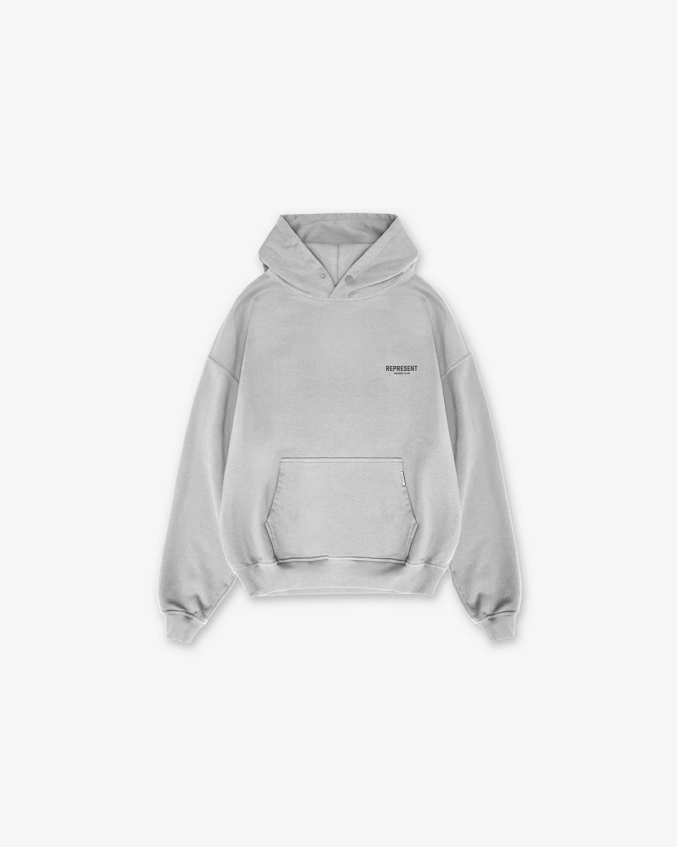Trend Style rollerblade wear Represent Owners Club Hoodie - Ash Grey