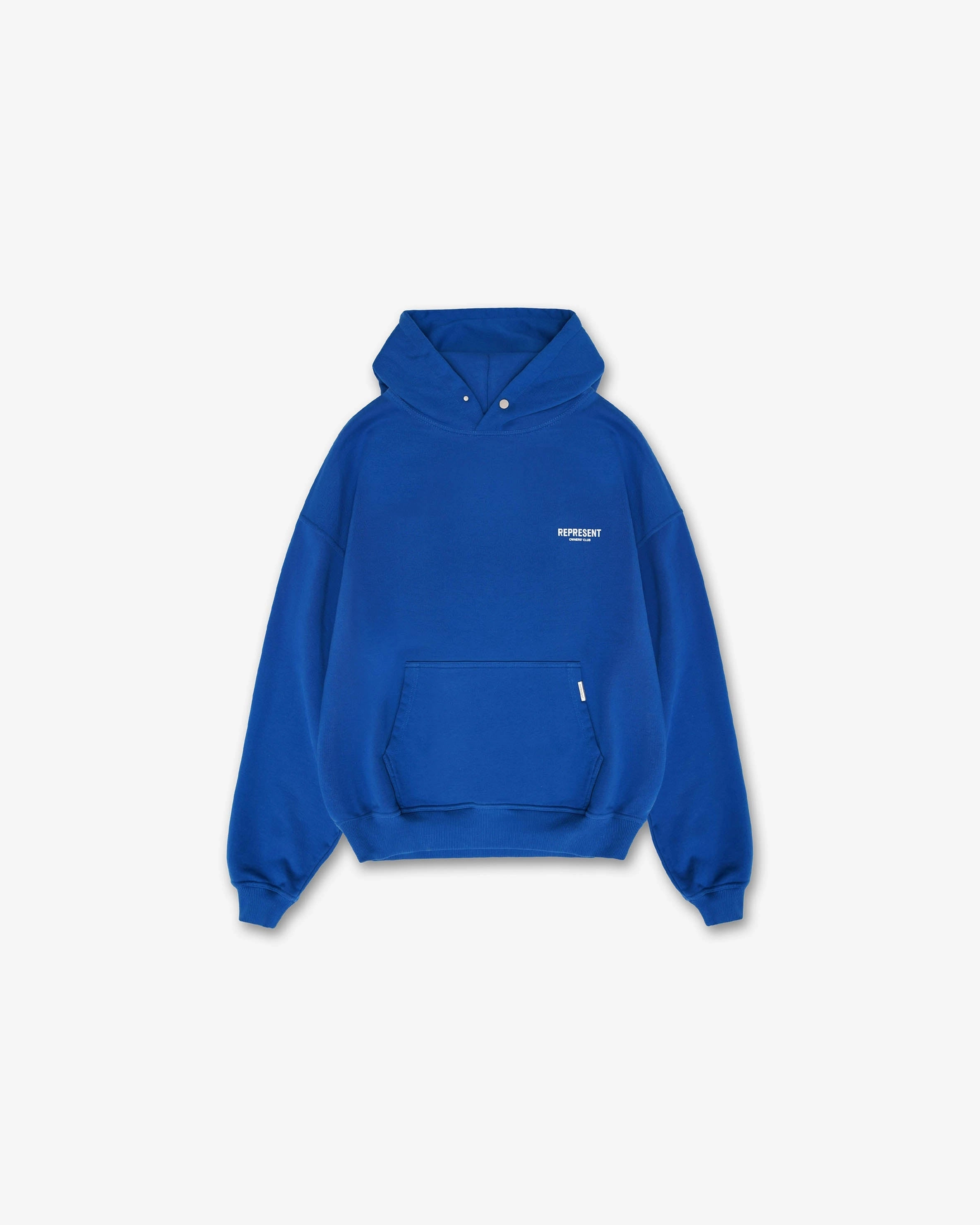 Outdoor Ready Fit autumn getaway Represent Owners Club Hoodie - Cobalt