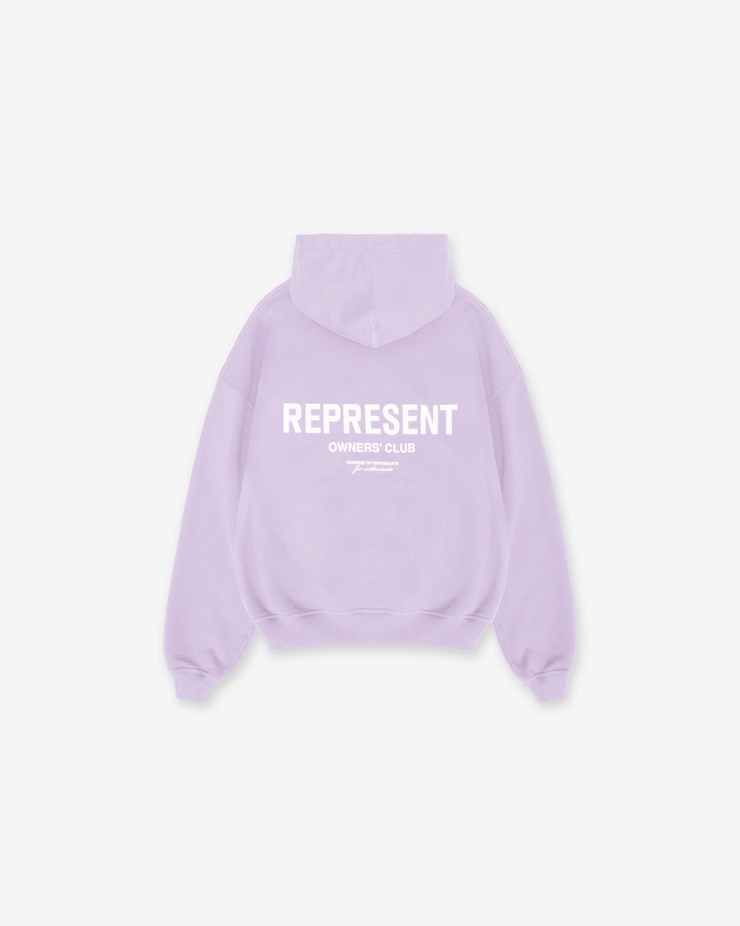 Street Day Slim Fit Contour Represent Owners Club Hoodie - Pastel Lilac