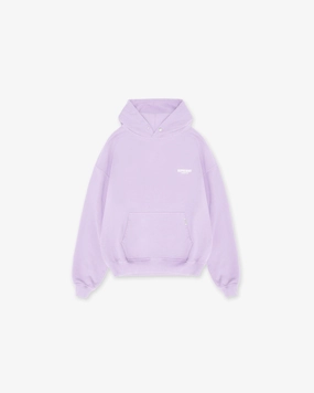 Eco Friendly Dye Process Lifestyle Scene Represent Owners Club Hoodie - Pastel Lilac