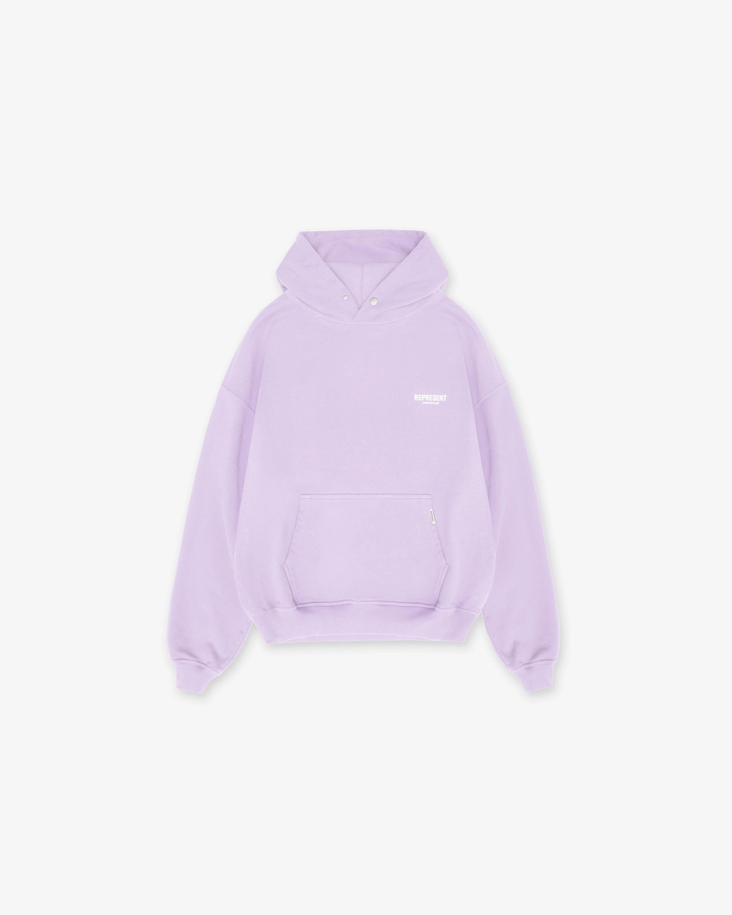 tropical style Represent Owners Club Hoodie - Pastel Lilac