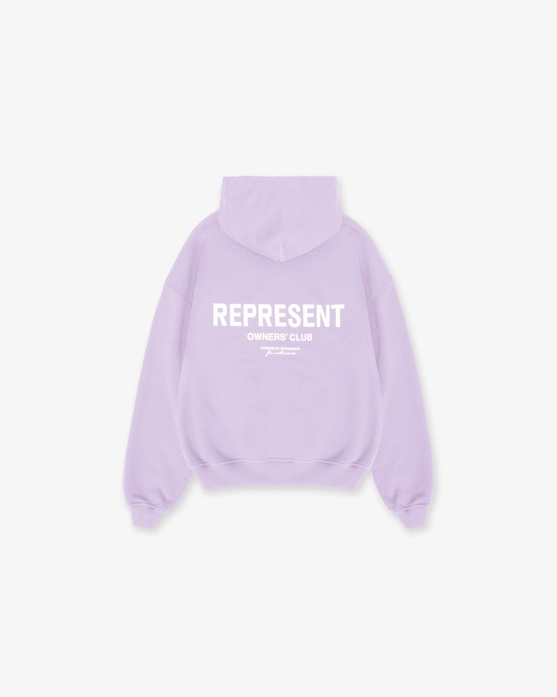Represent Owners Club Hoodie - Pastel Lilac Contemporary Look Durable Build