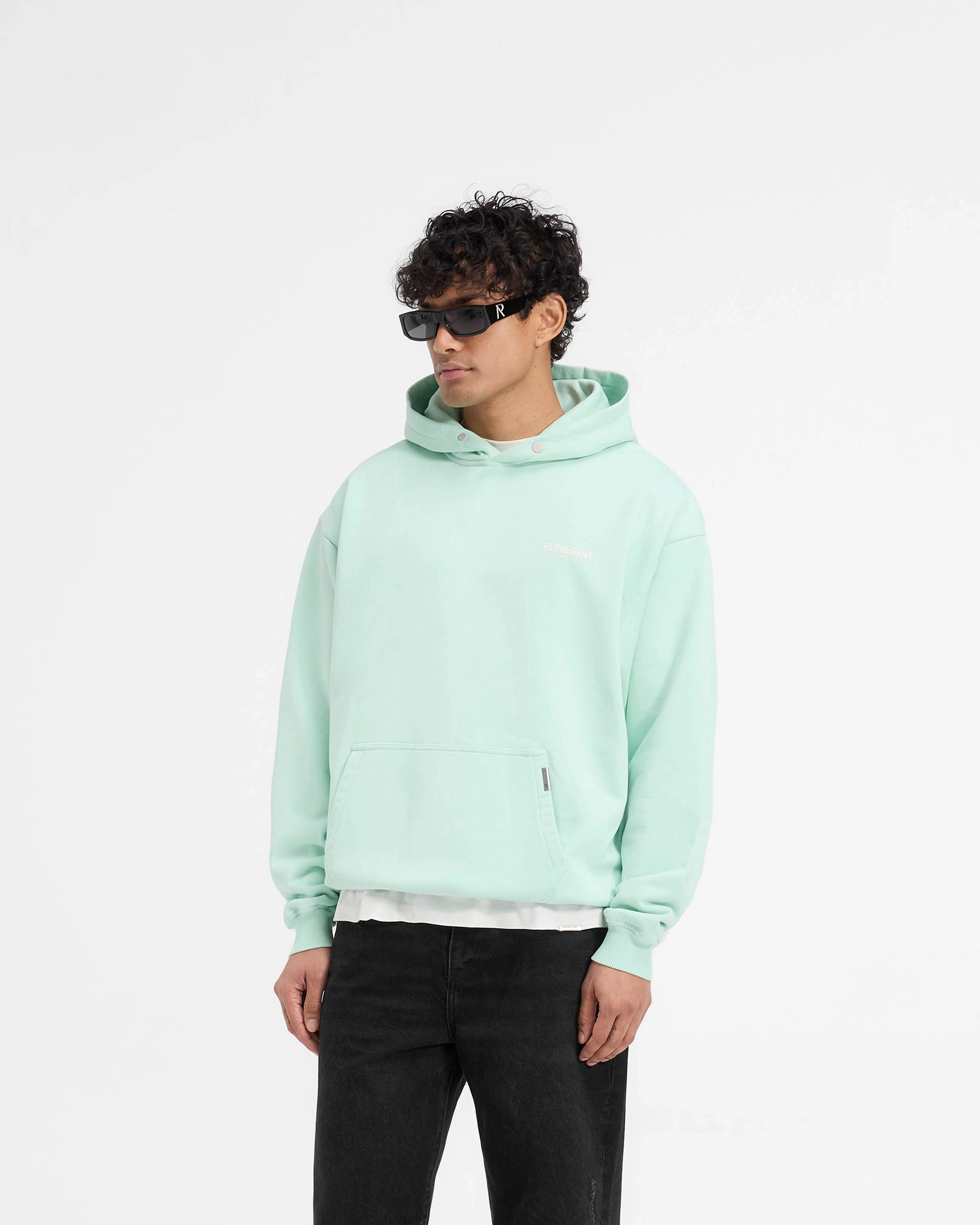 Represent Owners Club Hoodie - Pistachio Butterfly like Summer Vacation