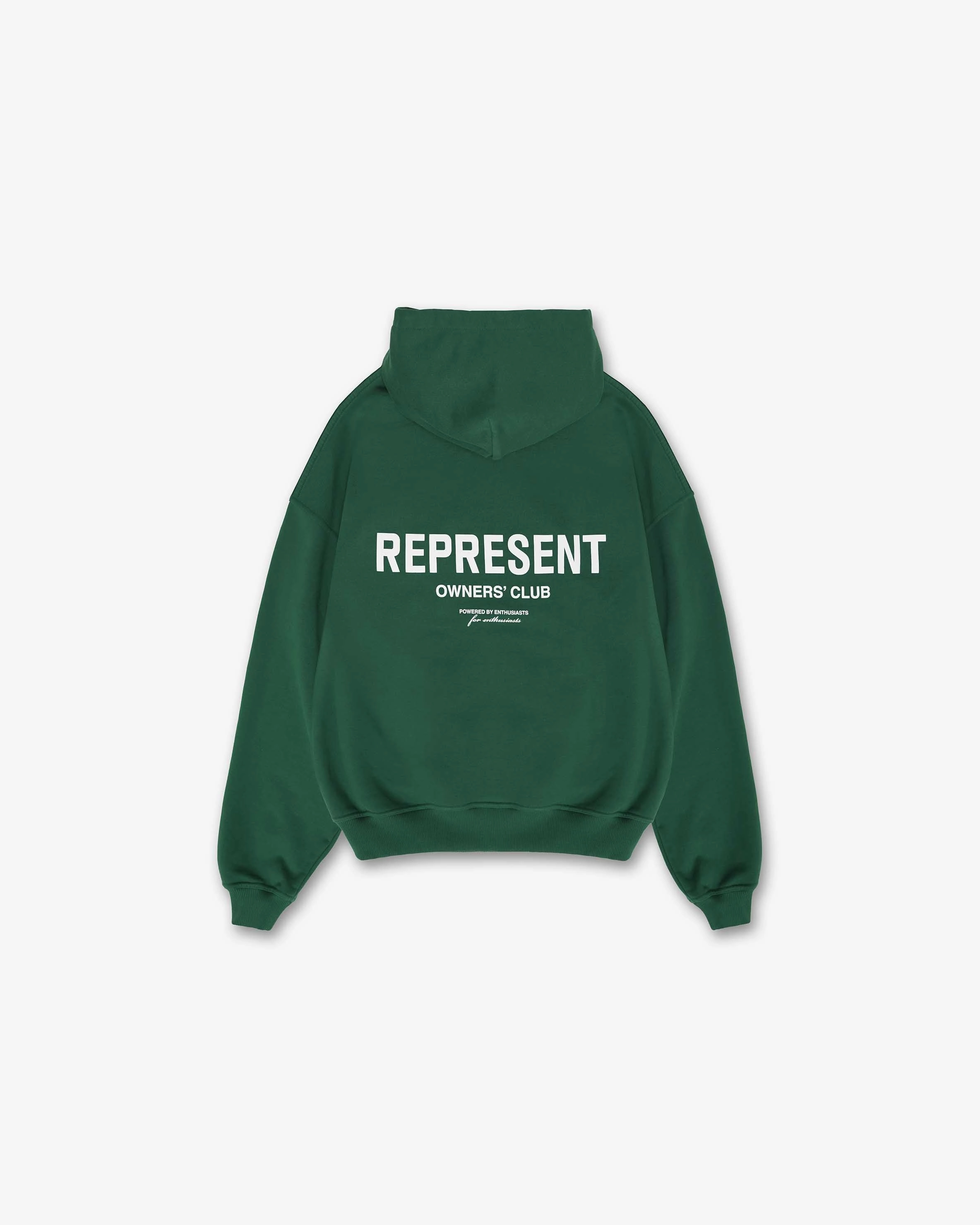 Street Cool Represent Owners Club Hoodie - Racing Green