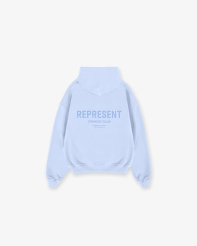 simple design Represent Owners Club Hoodie - Vista Blue
