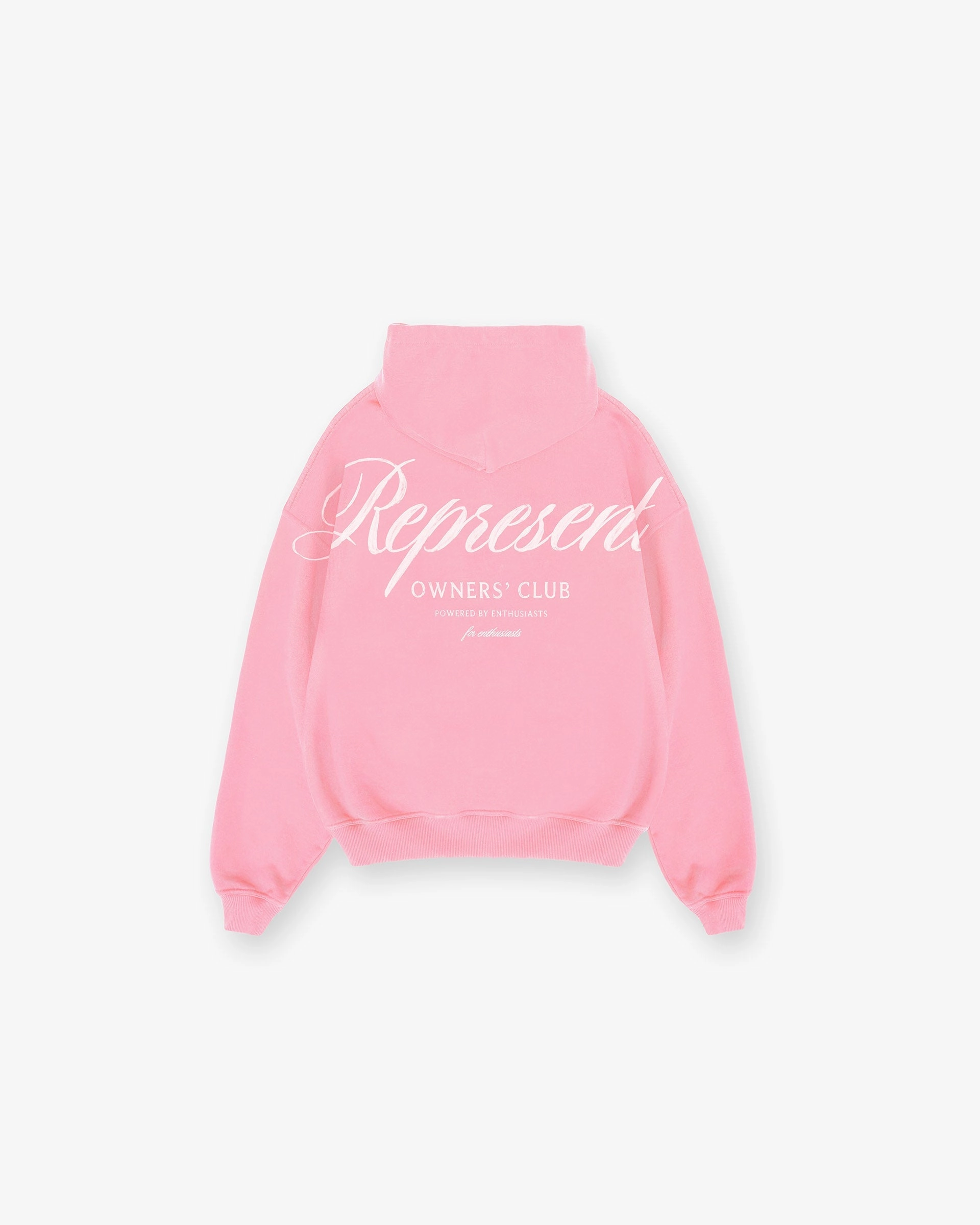 Frog like Represent Owners Club Script Hoodie - Pink