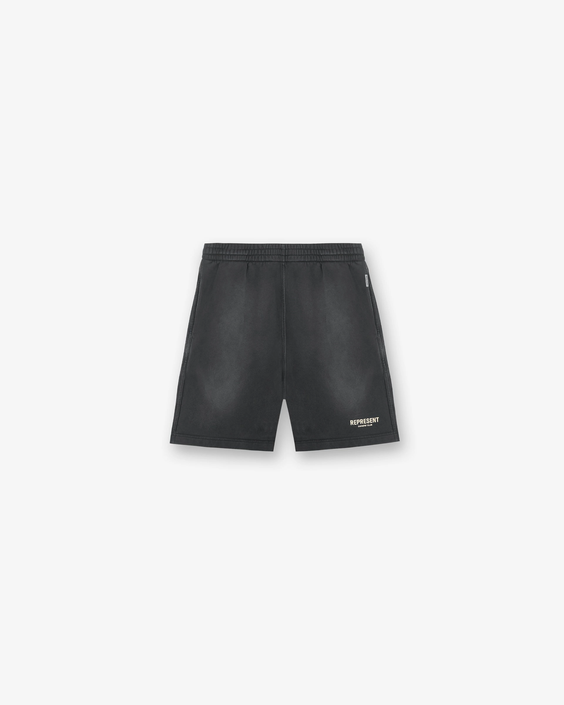 Represent Owners Club Shorts - Aged Black Fleece Lining