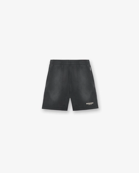 Represent Owners Club Shorts - Aged Black Fleece Lining