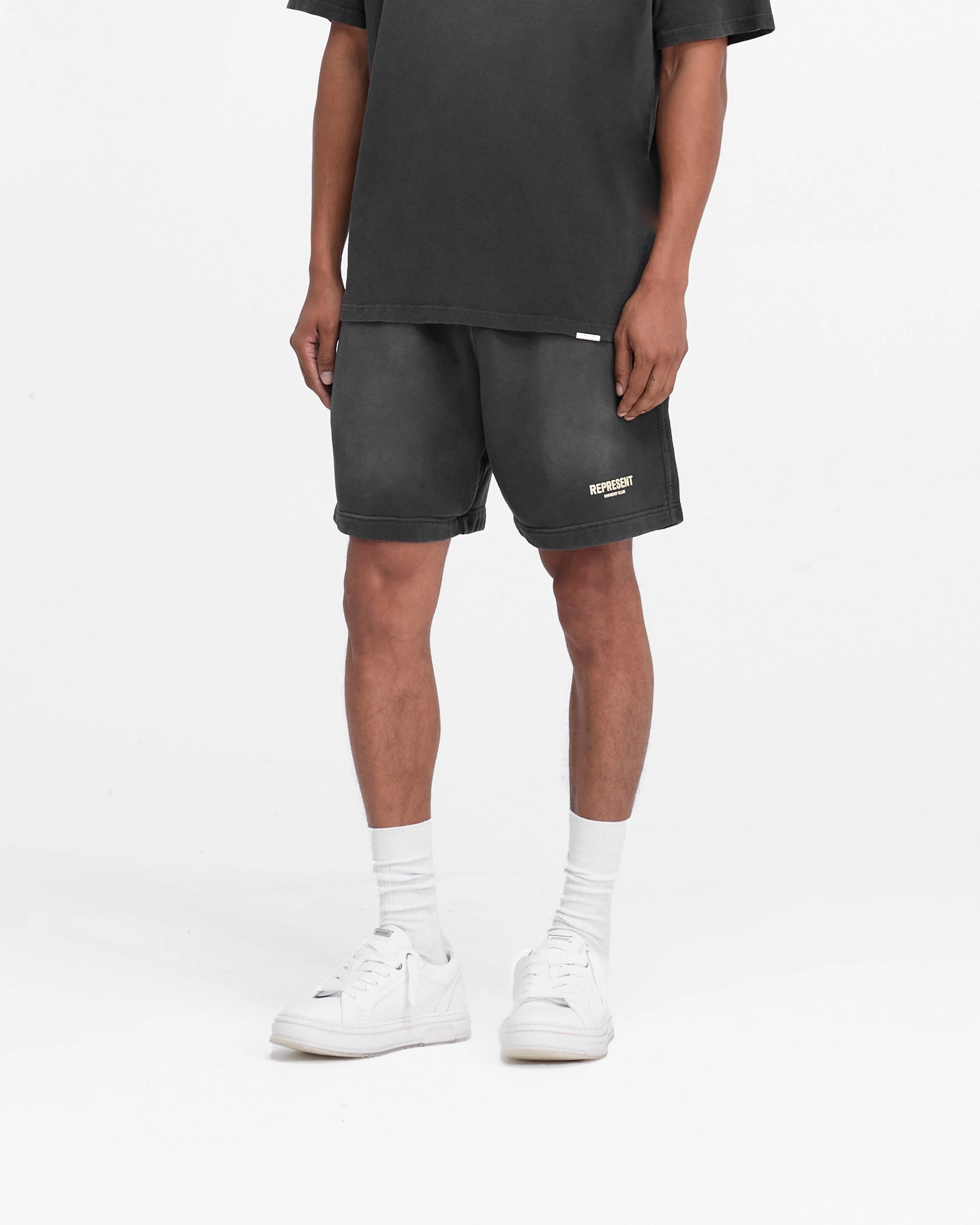 Neat Look Flexible Layer Represent Owners Club Shorts - Aged Black