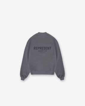 Represent Owners Club Sweater - Storm Seasonal Layered