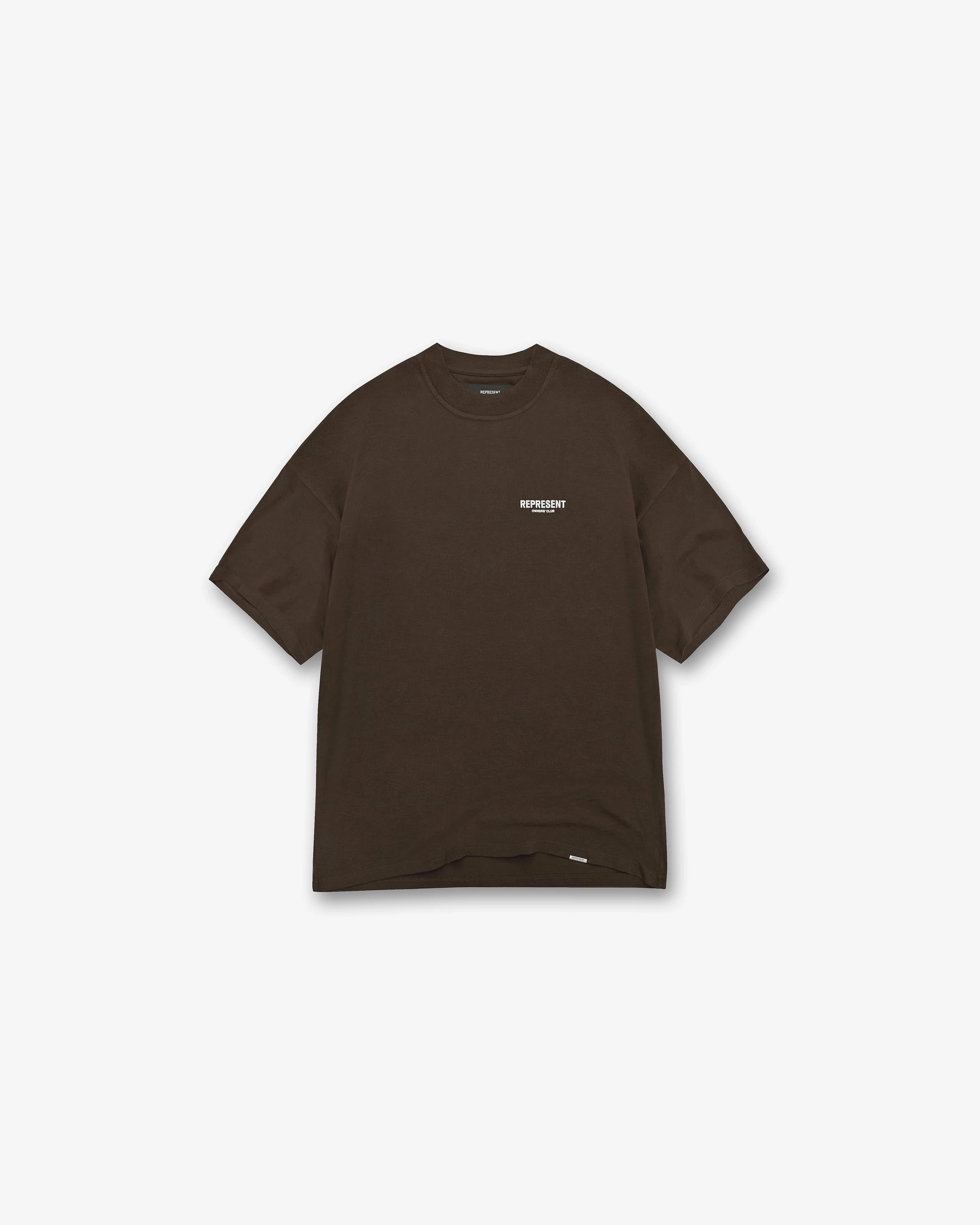 Represent Owners Club T-Shirt - Brown Casual Vibe Wear Light and Fresh
