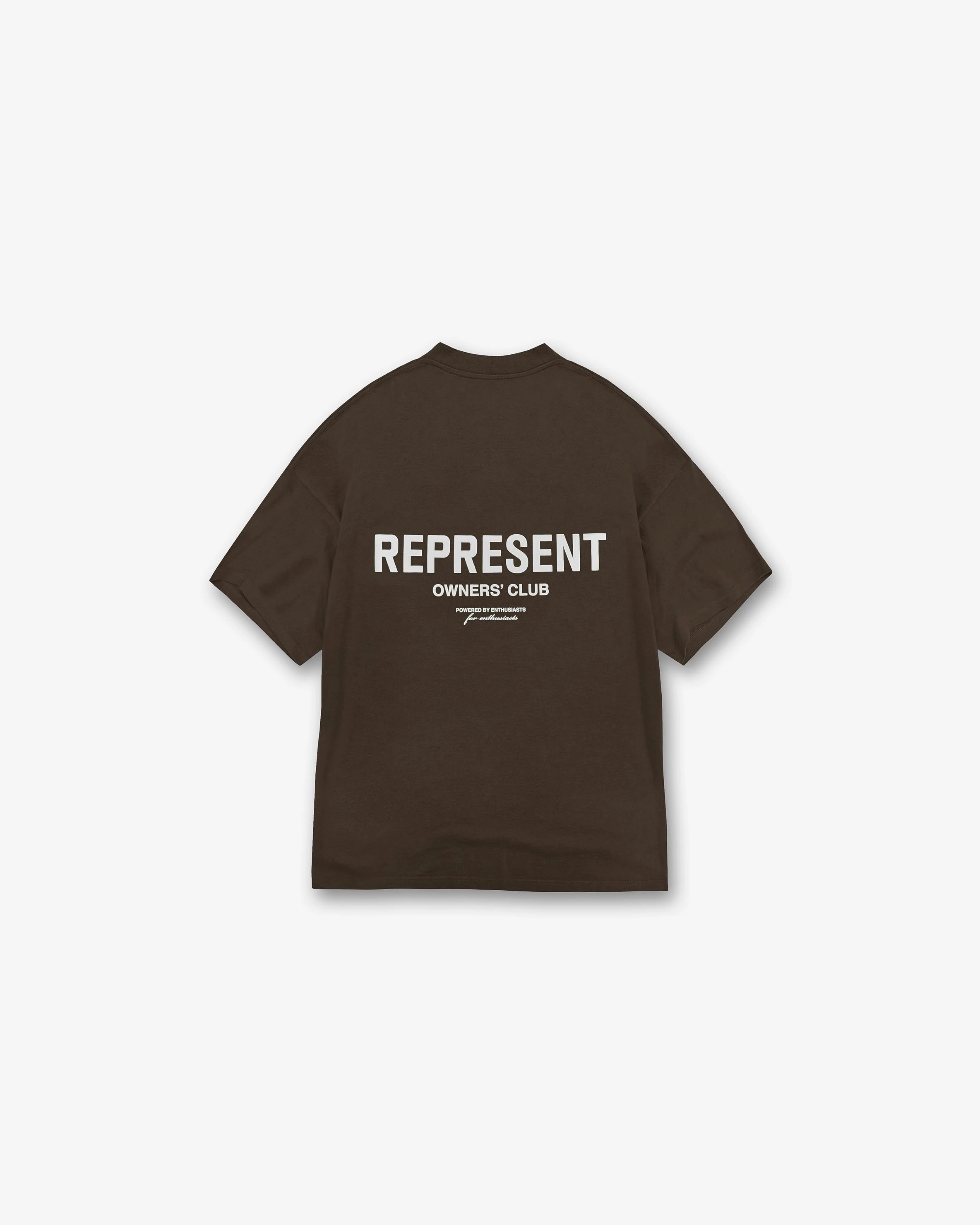 Represent Owners Club T-Shirt - Brown Street Style Trend