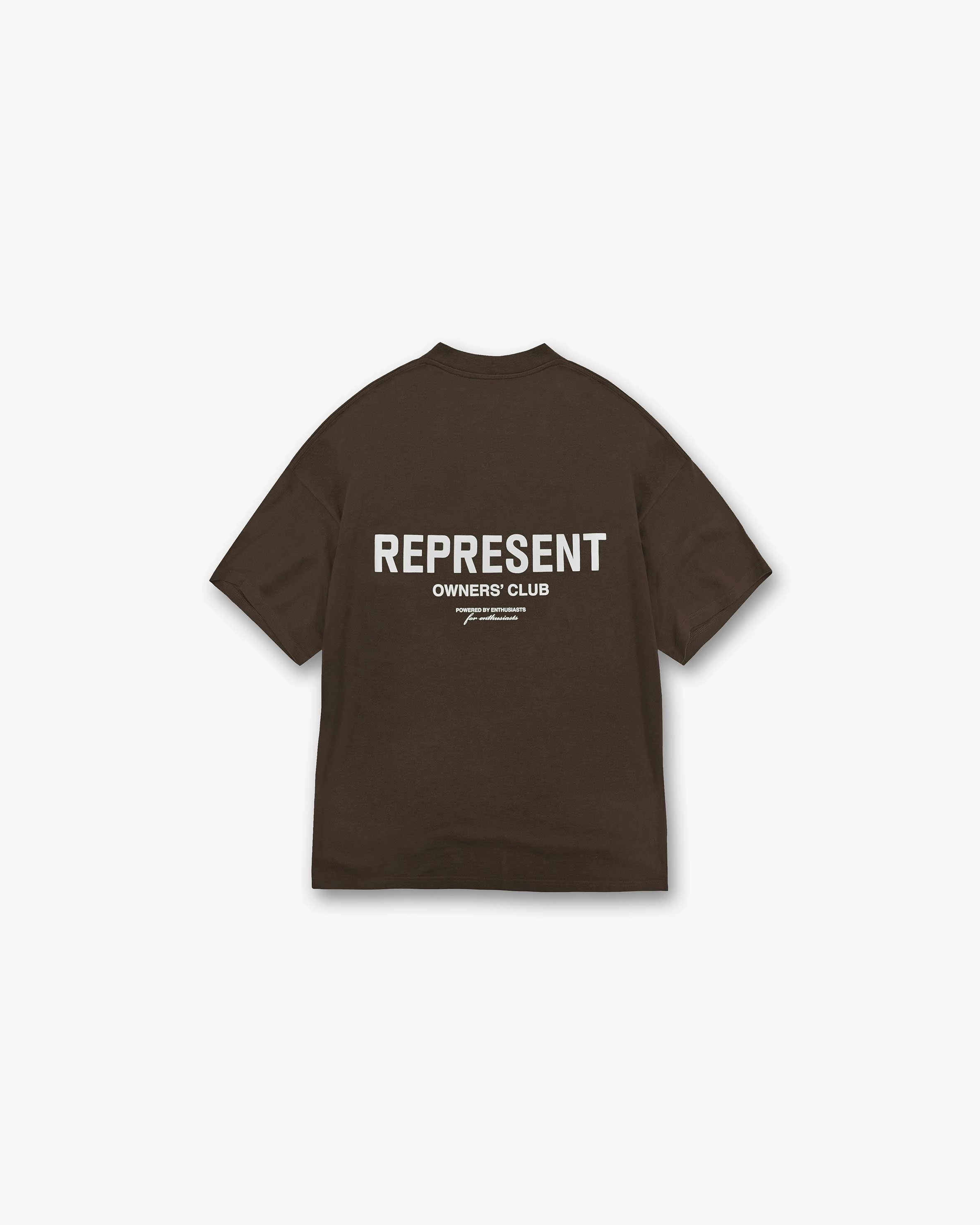 Represent Owners Club T-Shirt - Brown Cashmere combination Ergonomic Cut