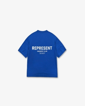Represent Owners Club T-Shirt - Cobalt Effortless Vibe Short sleeved breeziness