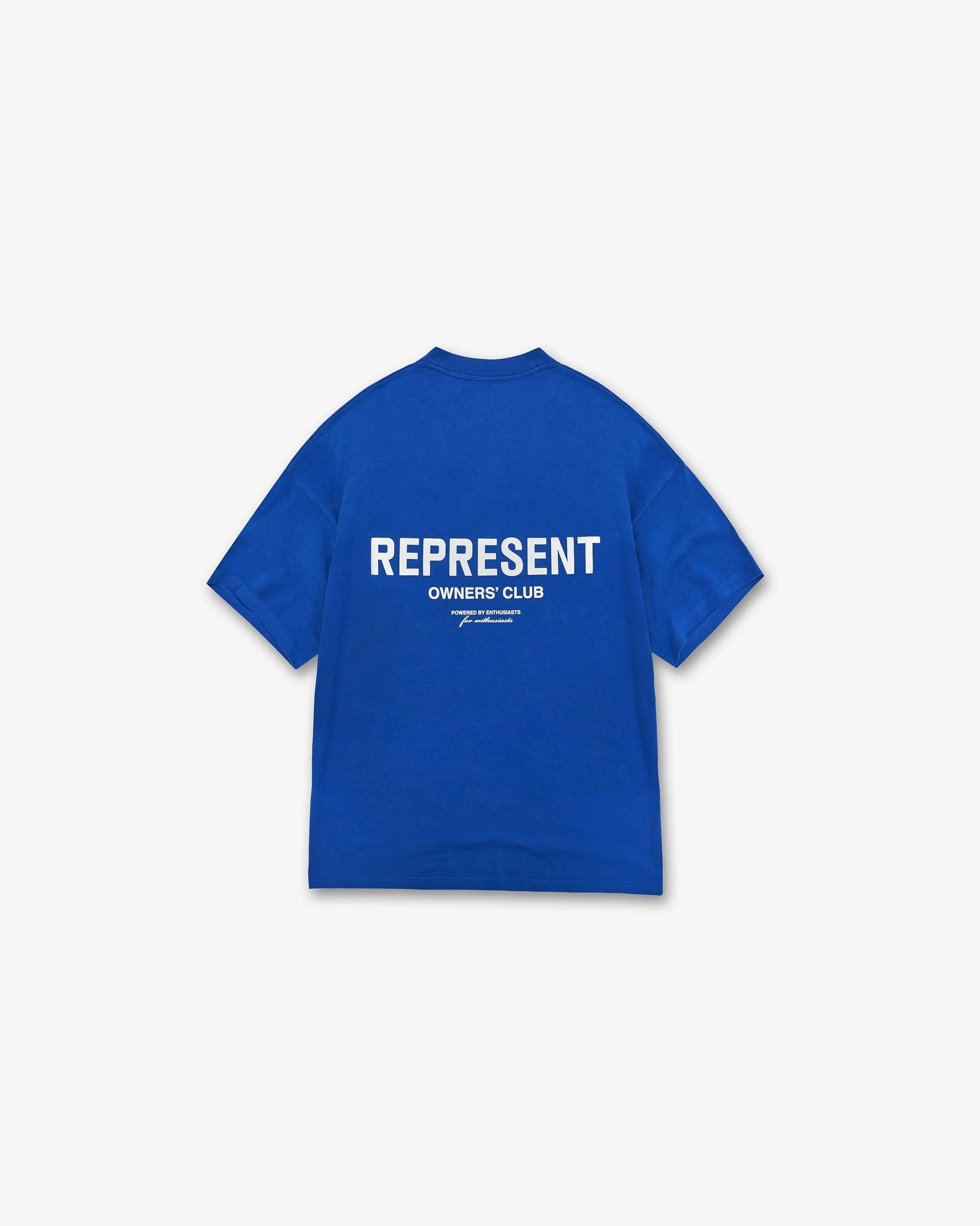 Represent Owners Club T-Shirt - Cobalt Effortless Vibe Short sleeved breeziness