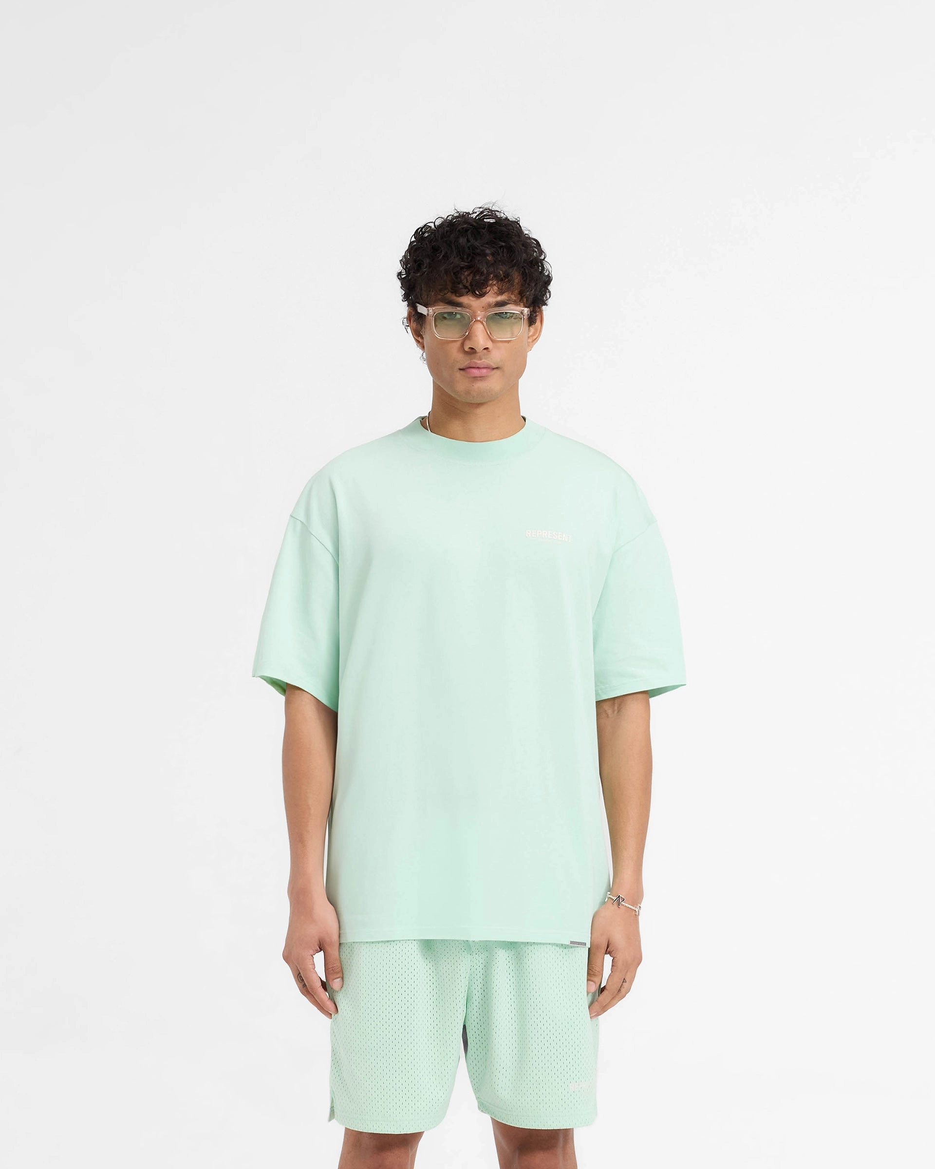 Represent Owners Club T-Shirt - Pistachio Comfy Layer