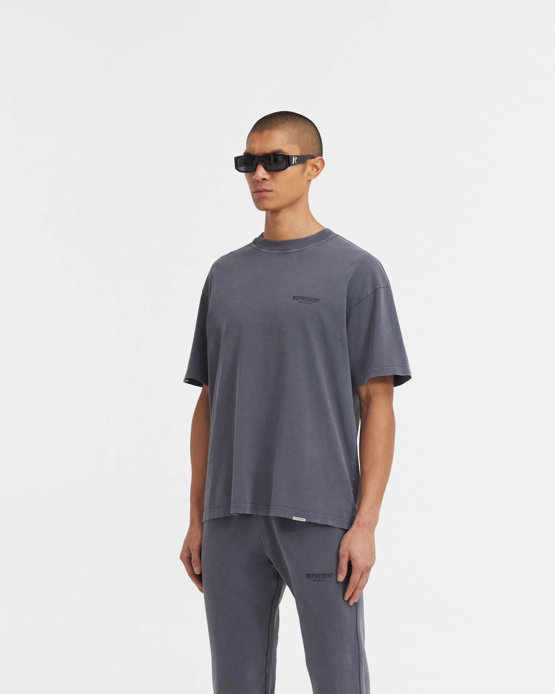 Represent Owners Club T-Shirt - Storm Adjustable Hem