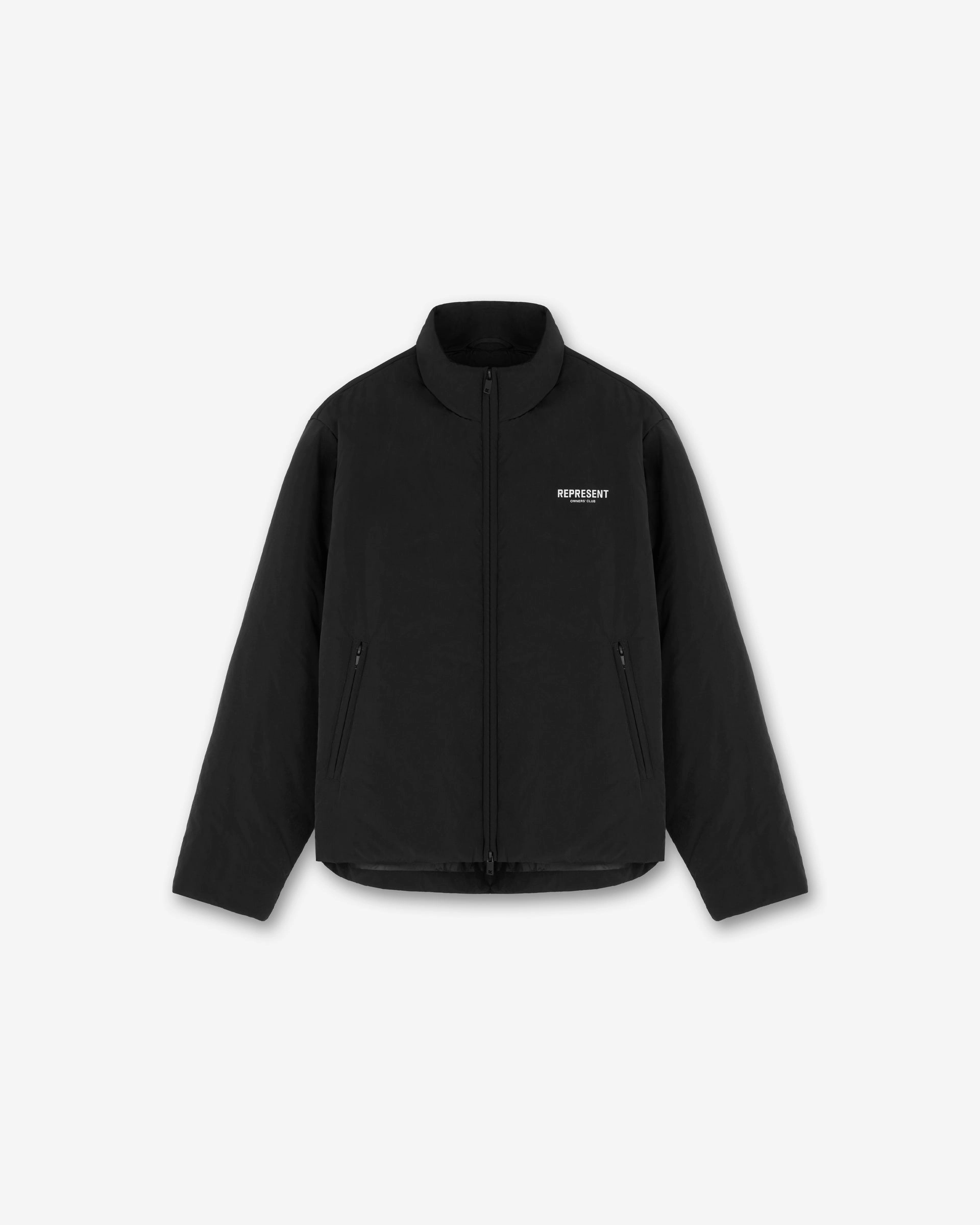 Waterproof Technology Represent Owners Club Wadded Jacket - Black