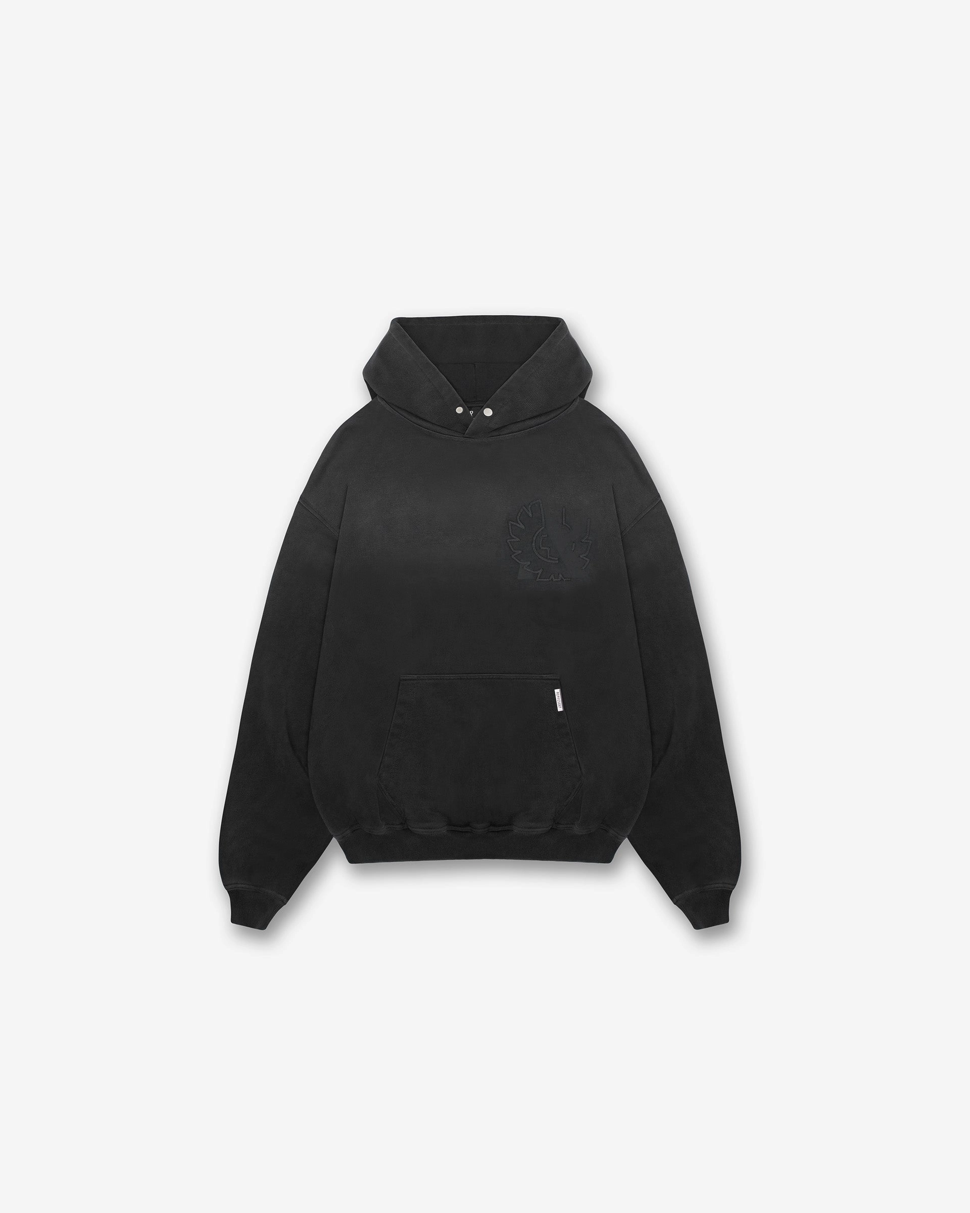 No Sag Shoulder Support Beaver like Represent X Belstaff Outline Phoenix Hoodie - Shadow