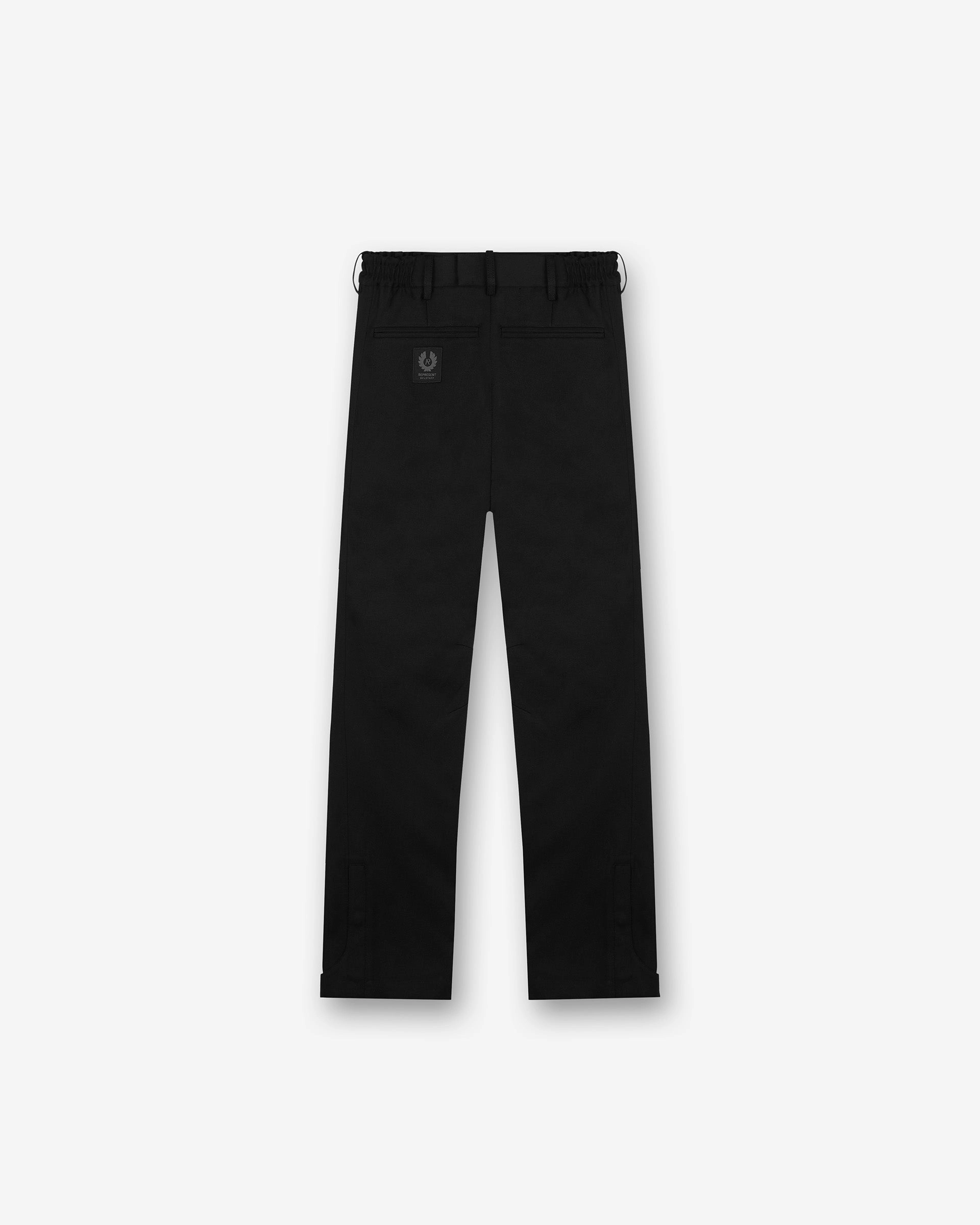 Represent X Belstaff Race Trouser - Black Weekend Adventure
