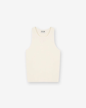 Eco-friendly Breathable Design Represent X Duke   Dexter Ribbed Vest - Ecru