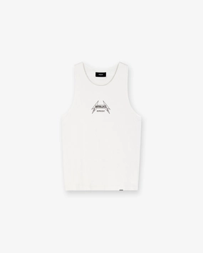 Casual Appeal Represent X Metallica Local Crew Vest - Flat White