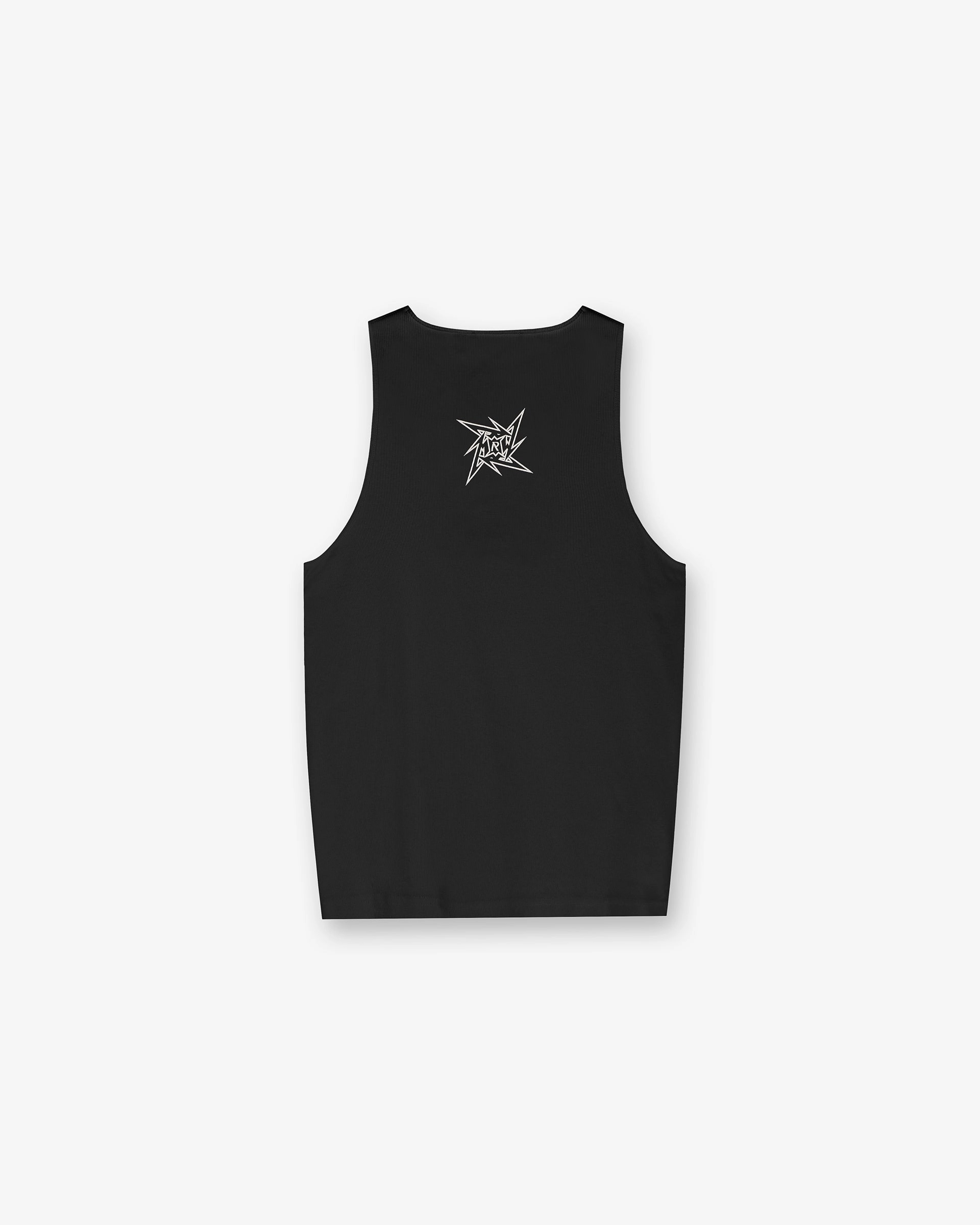 High Density Cotton Represent X Metallica Local Crew Vest - Jet Black