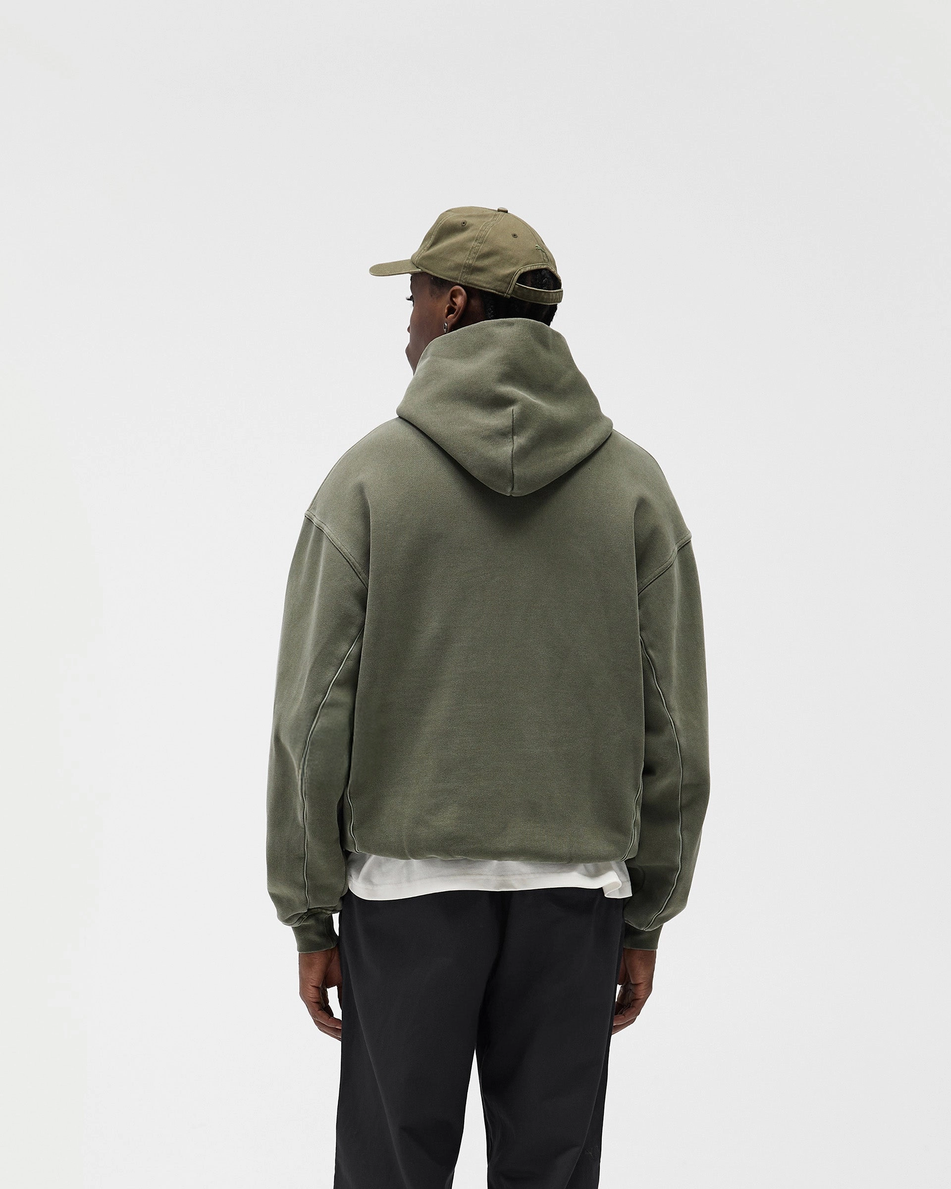 Represent X Puma Graphic Hoodie - Night Pine Zippered Closure horseback riding outfit