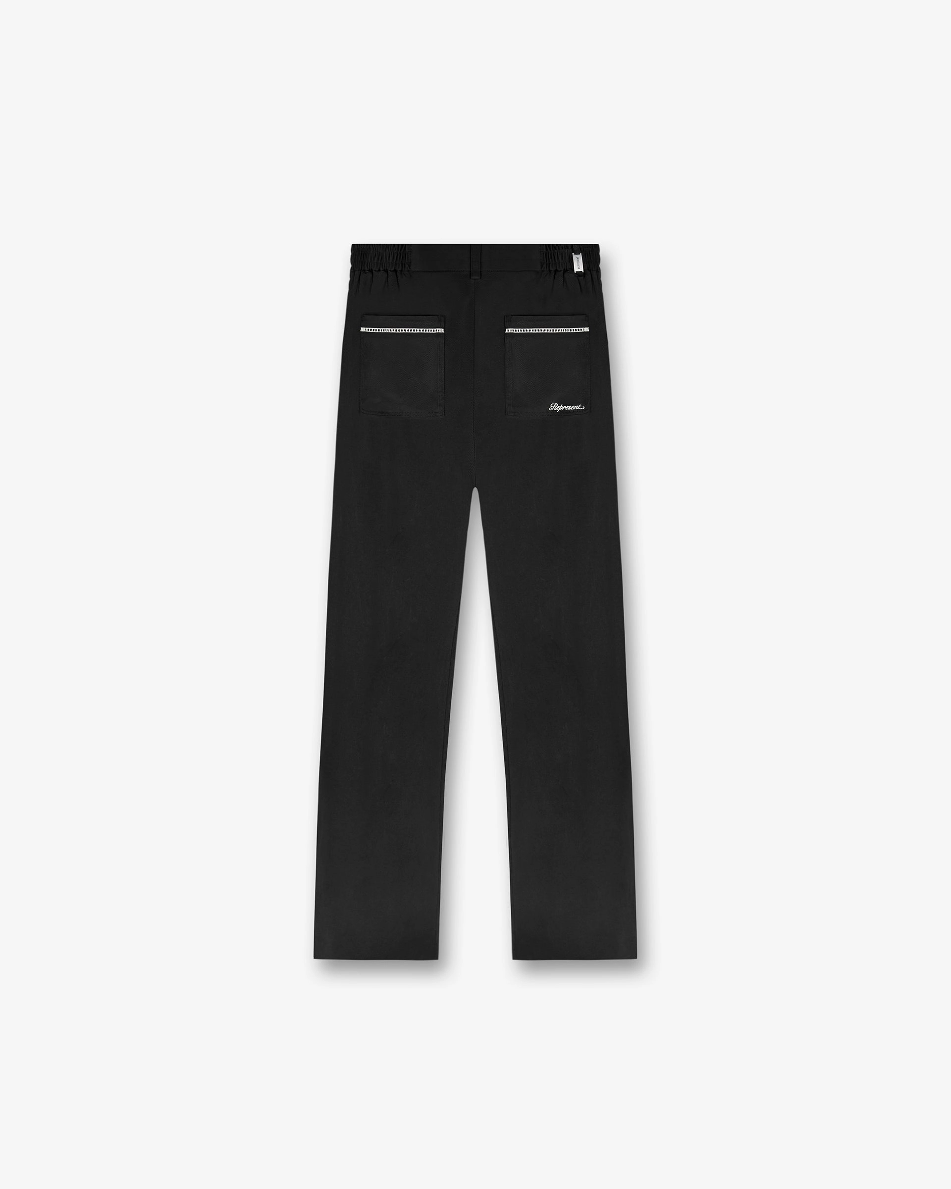 Resort Pant - Jet Black Casual Performance Wear