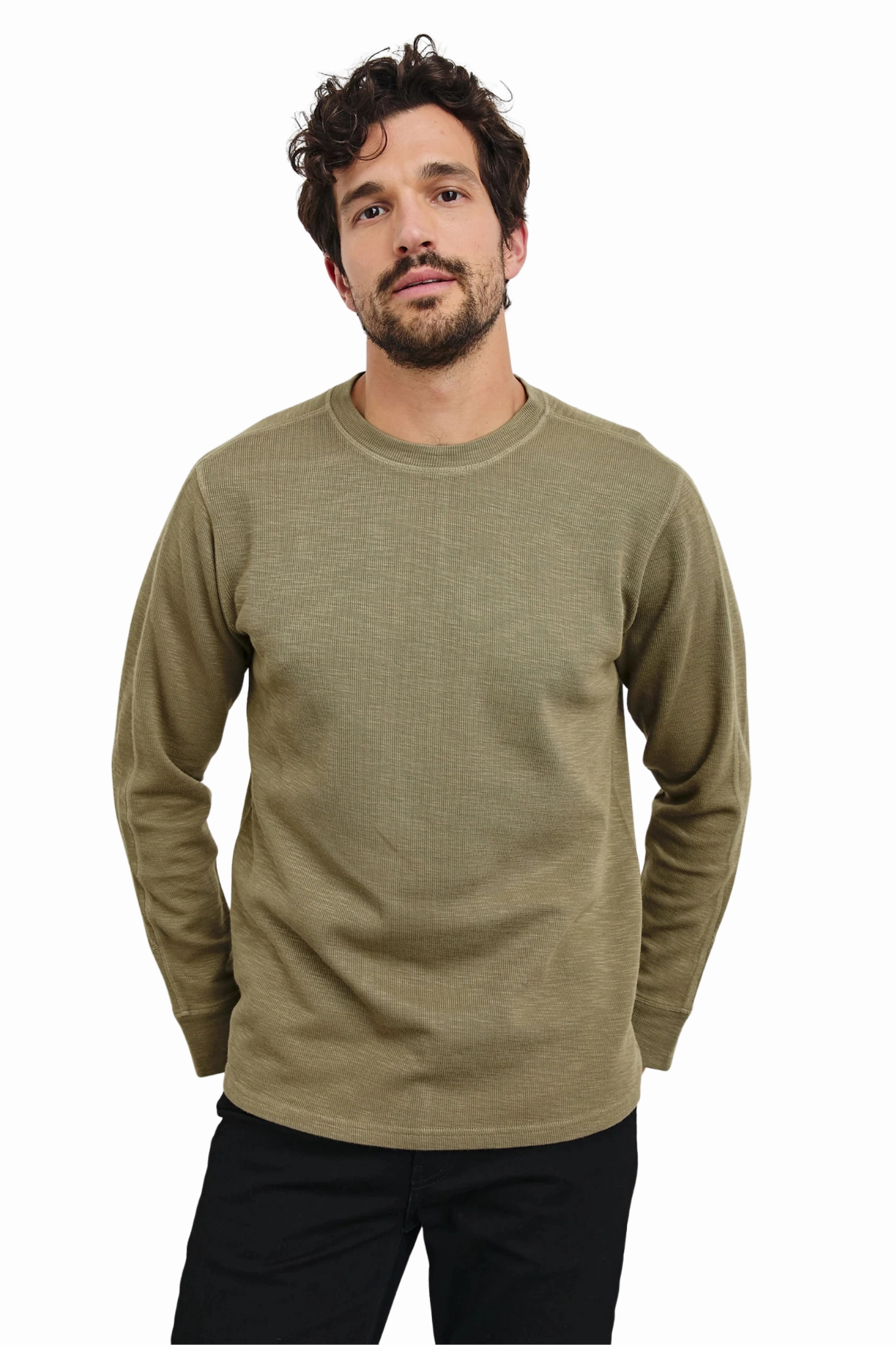 Sleepwear Rheese Long Sleeve in Green Olive