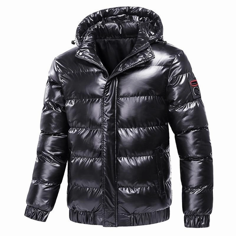West Louis? Cotton Warm Down Jacket Cross Ventilation Panels