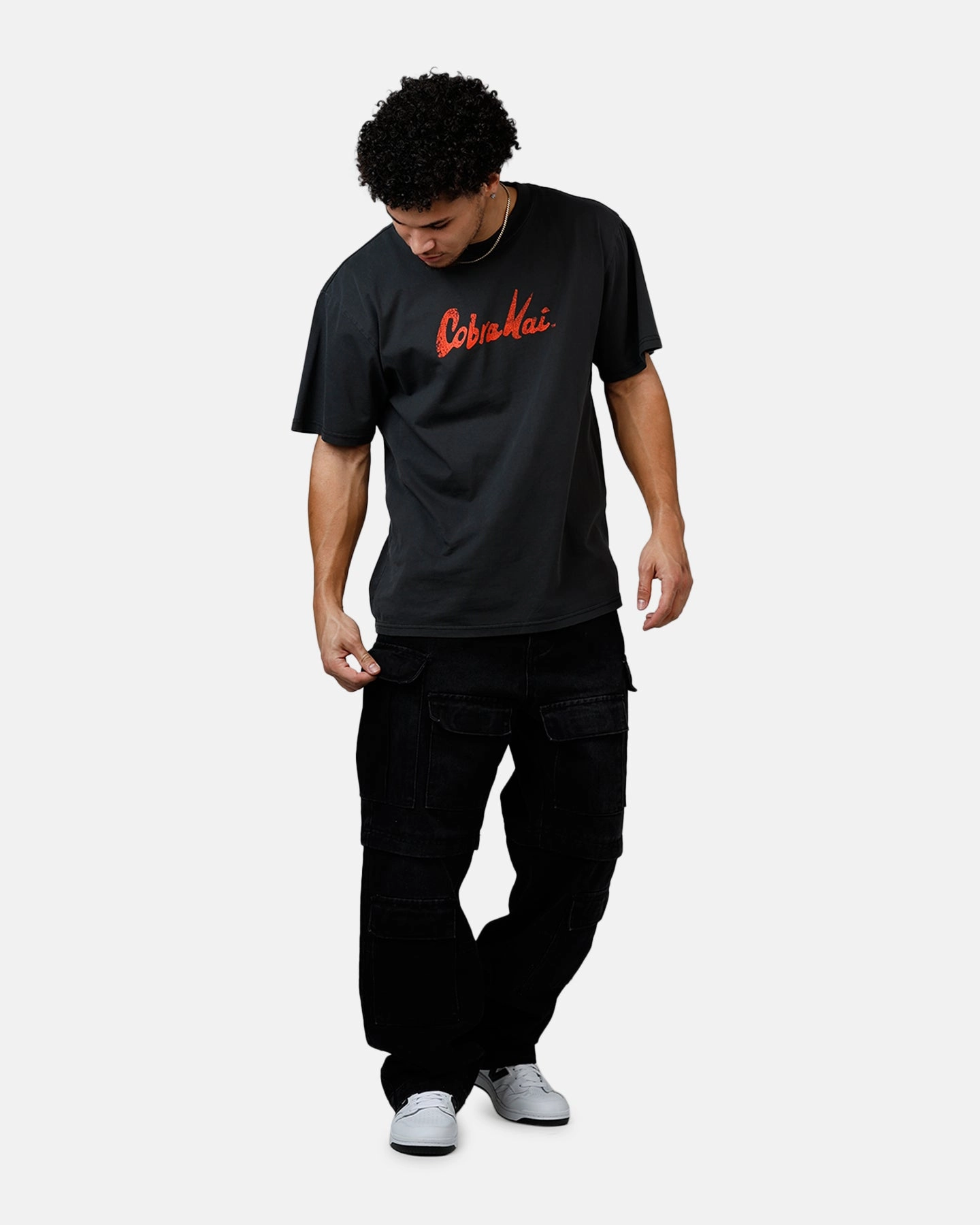 Philcos X Cobra Kai No Mercy T-Shirt Black Temperature Control Technology