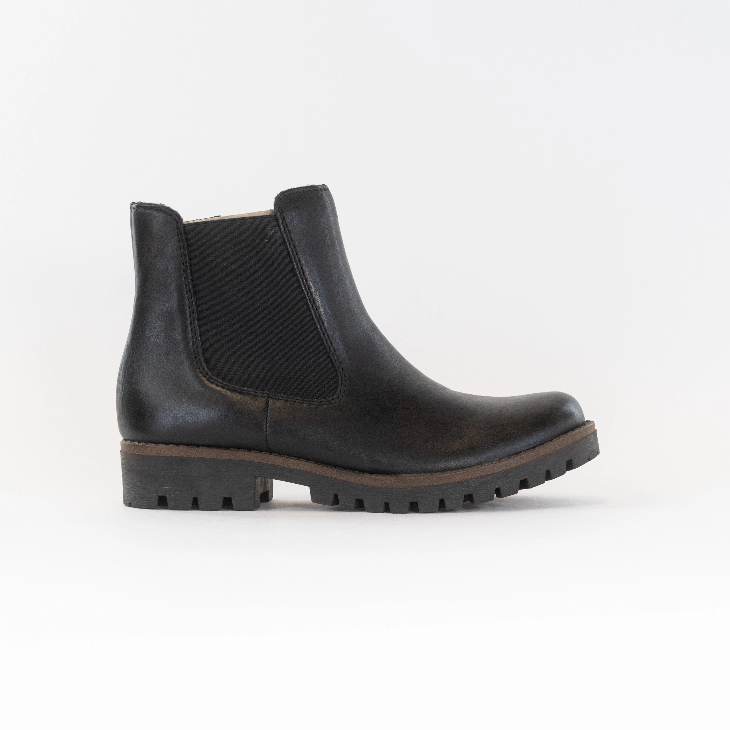 Rieker 78570-00 (Women's) - Black Toe Protection Tech