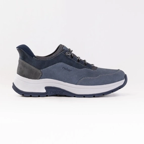 Relaxation Shoes Rieker Bruce 11055 (Men's) - Wave/Midnight/Smoke/Rauch