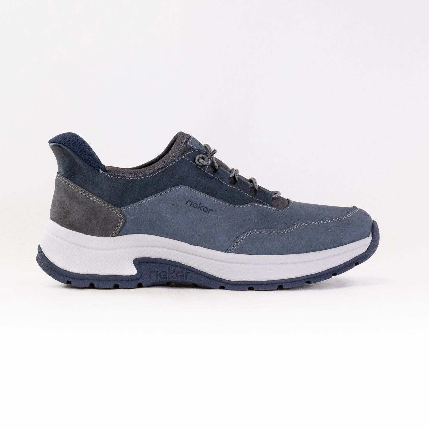 Rieker Bruce 11055 (Men's) - Wave/Midnight/Smoke/Rauch Quick Comfort Step