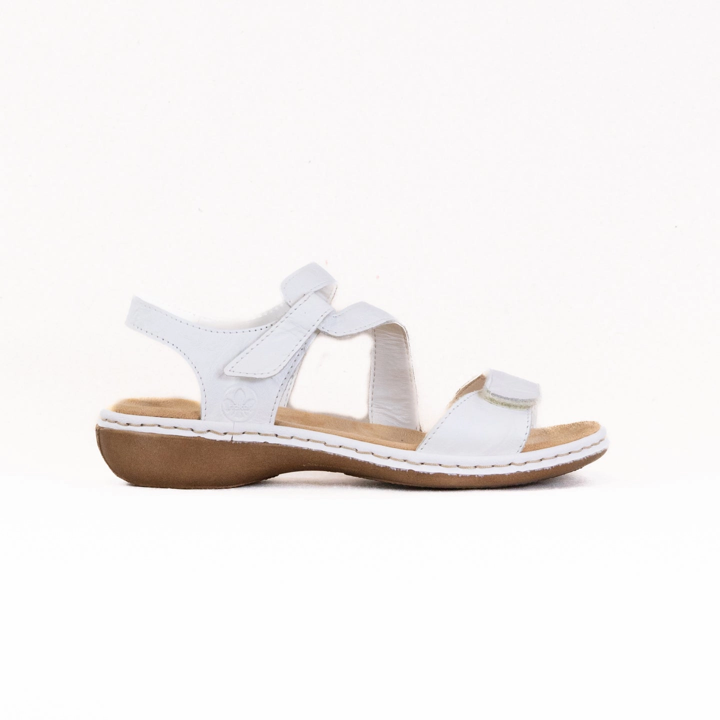 Rieker Regina C7 (Women's) - All White Practical Walking Shoes