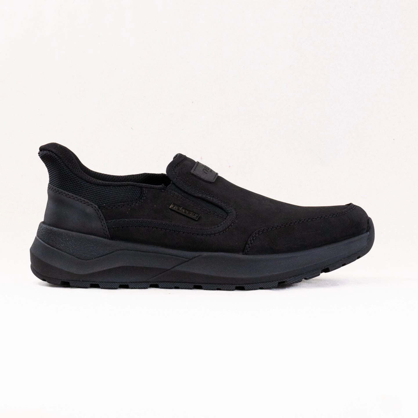 Rieker Thorben 52 (Men's) - Black Easy Step Shoes Active Lifestyle