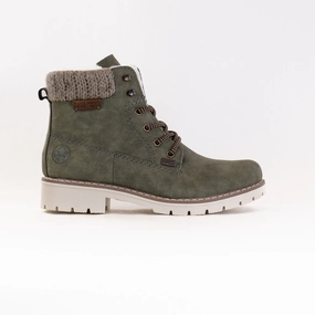 Rieker Y9118 Sabrina (Women's) - Liane/Mogano/Stein Eco Material Functional Minimalist Urban Commute