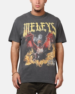 Reflective accents Ripple X Game Of Thrones 'House Of The Dragon' Meleys T-Shirt Washed Black