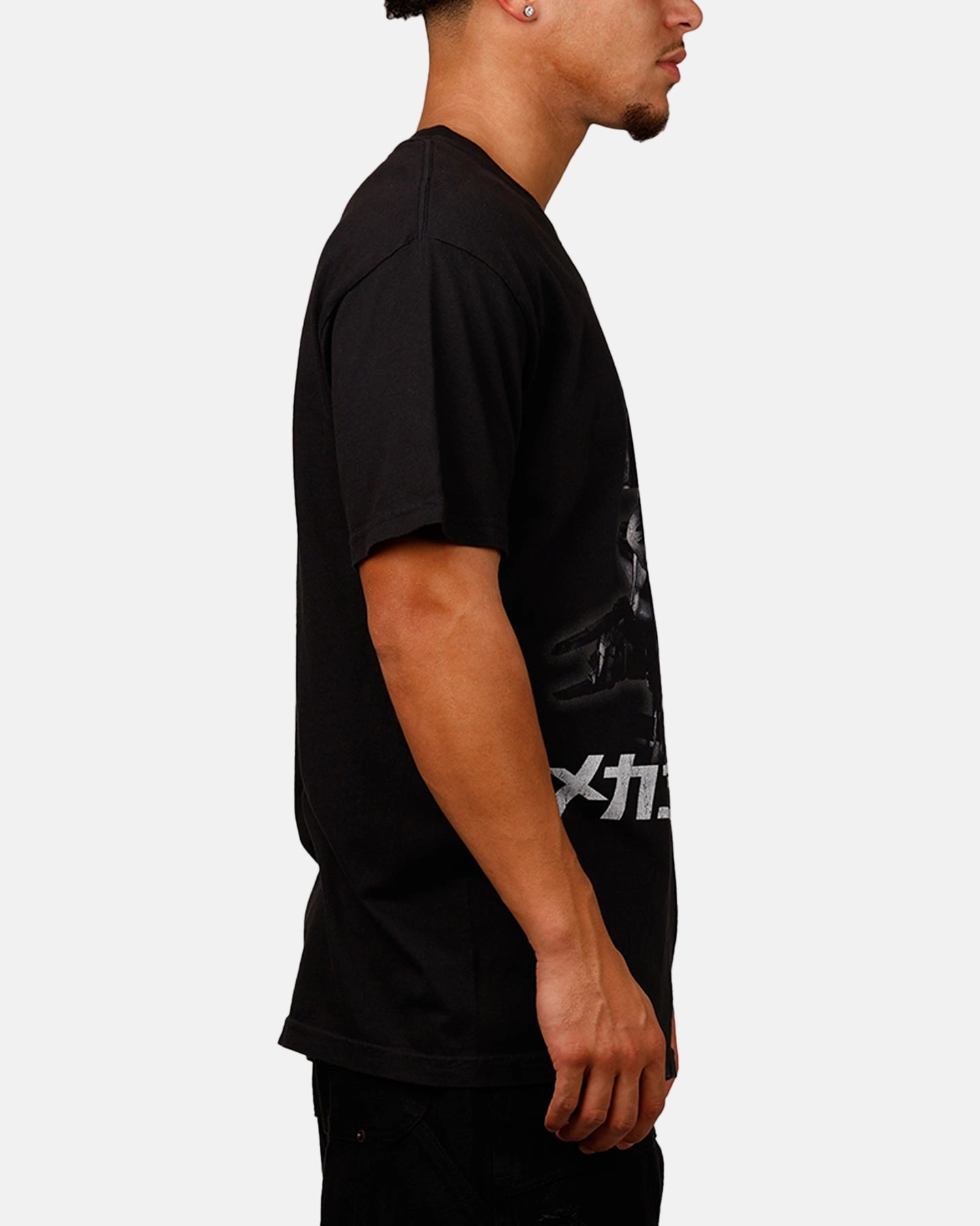 Ripple X Godzilla Mechagodzilla T-Shirt Black Ventilated Mesh Panels