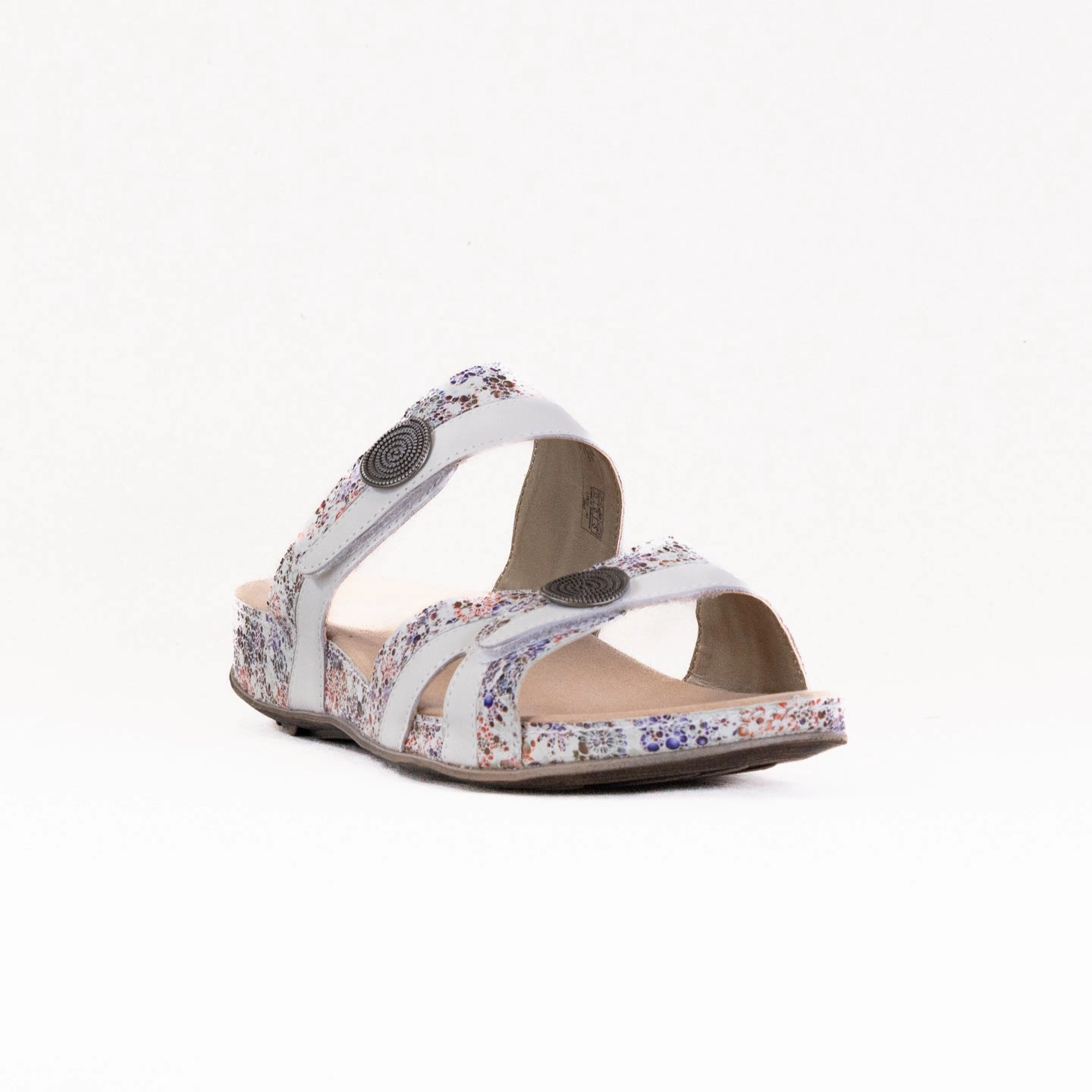 Perfect Walking Wedge Sole Romika Fidschi 22 (Women's) - White Multi