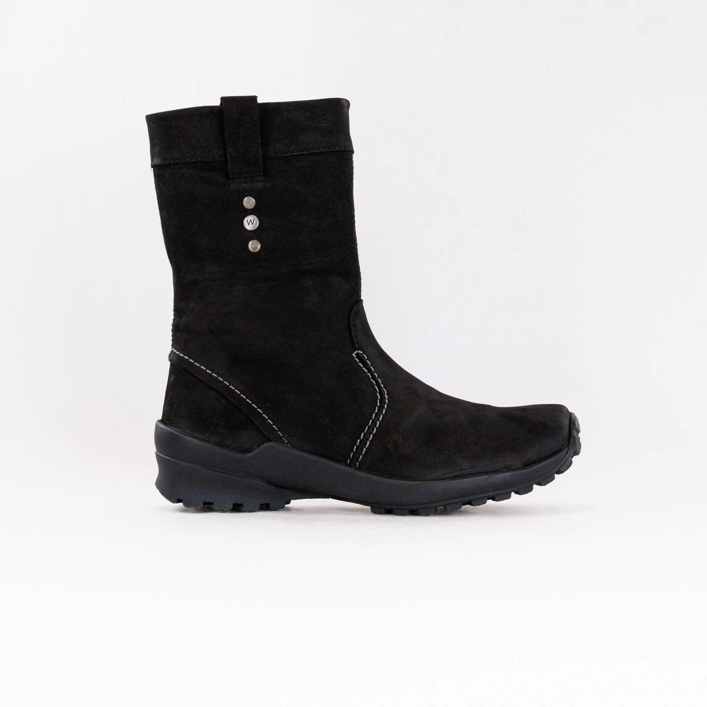 Wolky Byrce WR (Women's) - Black Oiled Leather Insulated River Crossing