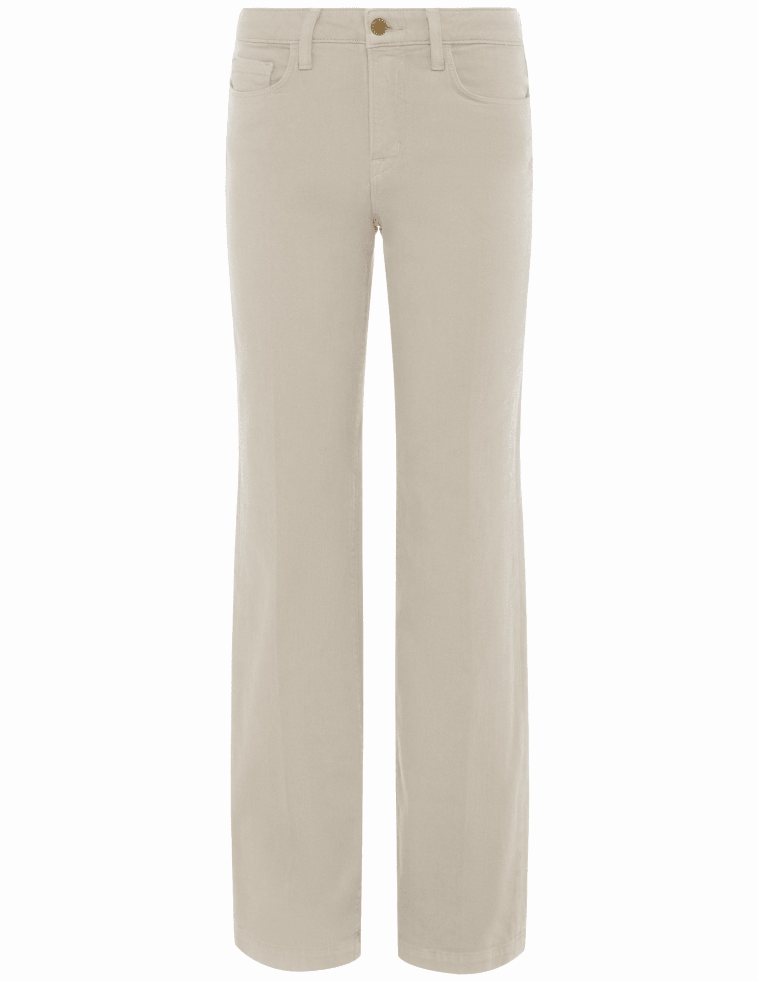 L'AGENCE Scottie High Rise Wide Leg Jeans in Biscuit Seasonless wear Daywear Fit